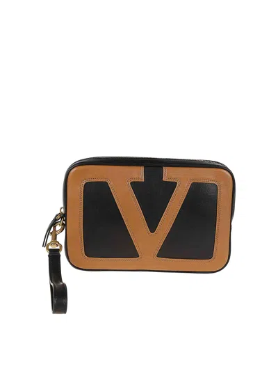 Valentino Garavani Pouch In Black