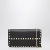 Valentino Pouch With Black Rockstud Chain