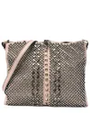 Valentino Poudre Calfskin Crystal-embellished Rockstud Crossbody (authentic  Pre-loved) In Pink
