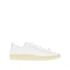Valentino Royco Leather Sneakers In White