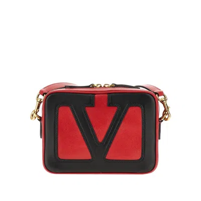 Valentino Garavani Superstar Chain Belt Bag In Red