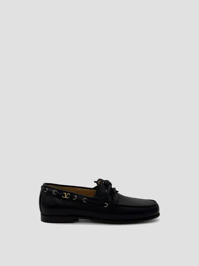 Valentino Garavani Valentino Premium Avenue Loafer In Black