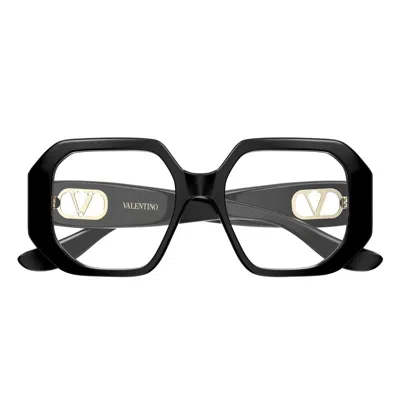 Valentino Garavani Valentino Prescription Glasses Vg0003 O 001 Black/transparent Women