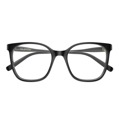 Valentino Garavani Valentino Prescription Glasses Vg0019 O 001 Black/transparent Women