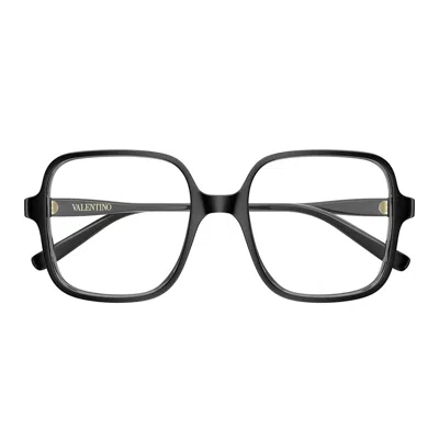 Valentino Garavani Valentino Prescription Glasses Vg0021 O 001 Black/transparent Women
