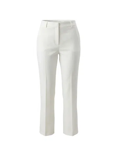 Valentino Pressed-crease Tailored Trousers In Animal Print