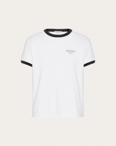 VALENTINO VALENTINO PRINT COTTON T-SHIRT