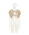 Valentino Printed Blouse In Birch/black