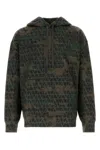 Valentino Printed Cotton Blend Oversize Sweatshirt
