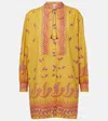 Valentino Printed Cotton Muslin Shirt Dress