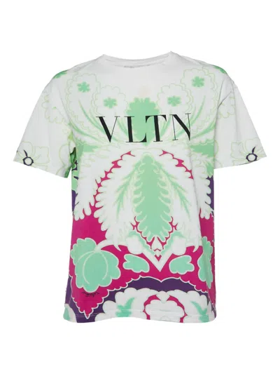 Pre-owned Valentino Printed Cotton T-shirt