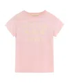 Valentino Garavani Printed Cotton T-shirt Clothing In Pink