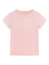 Valentino Garavani Printed Cotton T-shirt Clothing In Pink