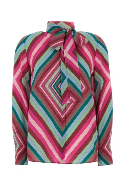 VALENTINO PRINTED CREPE SHIRT