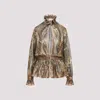 Valentino Patterned Lurex Blouse