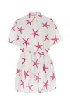 VALENTINO PRINTED POPLIN VALENTINO GARAVANI ESCAPE MINI DRESS