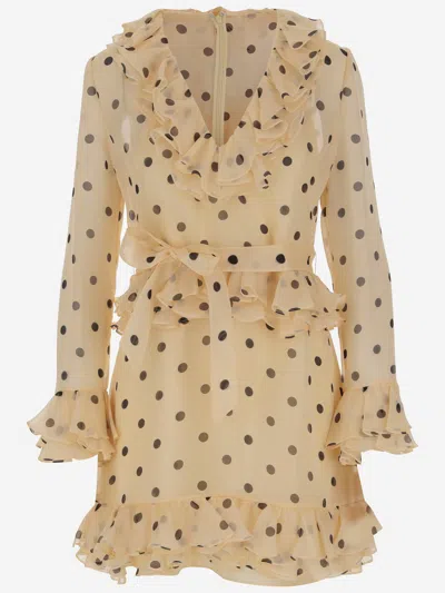 VALENTINO PRINTED SILK DRESS