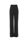 Valentino Printed Supergran Pant In Nerobetulla