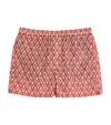 Valentino Nylon Swimsuit With Toute La V Print