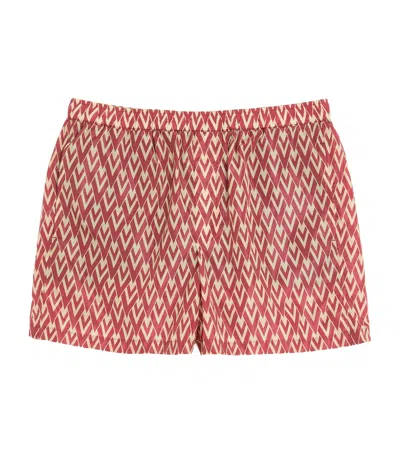 Valentino Printed Swim Shorts