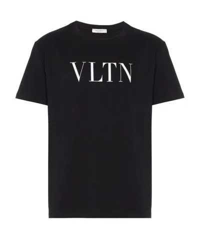 VALENTINO VALENTINO LOGO PRINTED CREWNECK T-SHIRT
