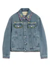 Valentino Denim Jackets Embroideries