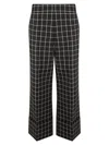 Valentino Women's Black/ivory Chequered Trousers | Size 38 | 6b3rb65592w In Black/ivory