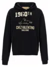 Valentino Cotton Fabric Sweatshirt With Comfortable Fit In Black