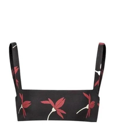 Valentino Printed Vest In Black