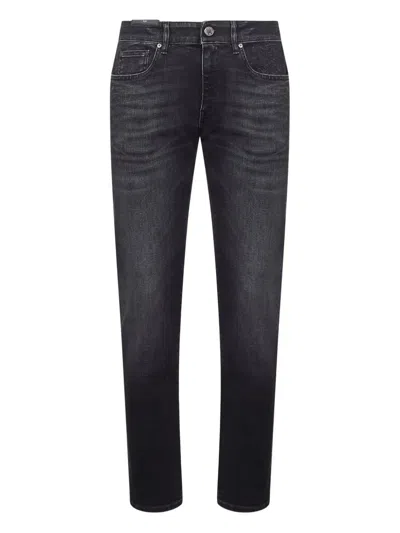 Valentino Pt Torino Denim Pants In Black