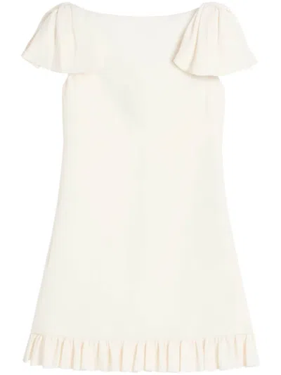VALENTINO CREPE COUTURE MINI DRESS