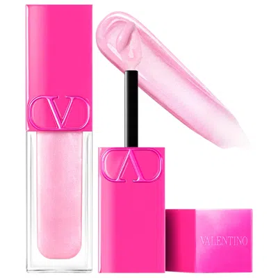 Valentino Puffer Complex Lip Plumper Gloss 300r In My Glowing Era .2 Oz/6.5 ml