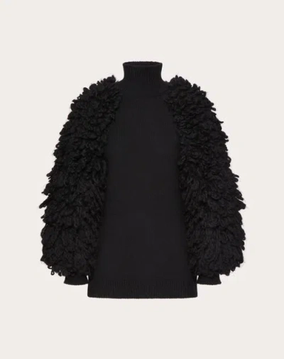 VALENTINO VALENTINO PULL EN LAINE FEMME NOIR XXS