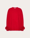 Valentino Pull En Laine Femme Rouge M In Rot