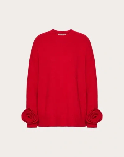 Valentino Pull En Laine Femme Rouge M In Rot