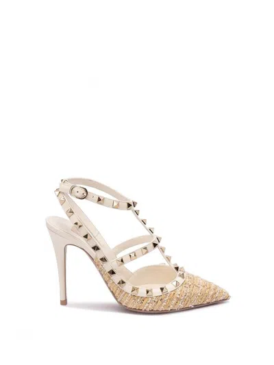 Valentino Garavani Valentino Pumps In Metallics