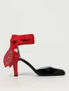 Valentino Garavani Foliefoliage Sandal With Color-block Design And Beaded Accents