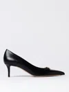 Valentino 60mm Vlogo Patent Leather Pumps In Schwarz