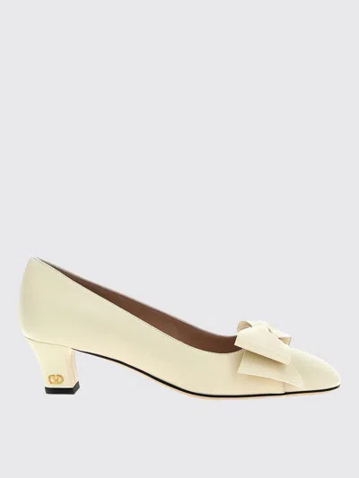 Valentino Décolleté Bowow  Garavani In Nappa Con Fiocco