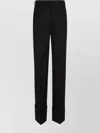 Shop Valentino Pure Wool Tailored Trousers