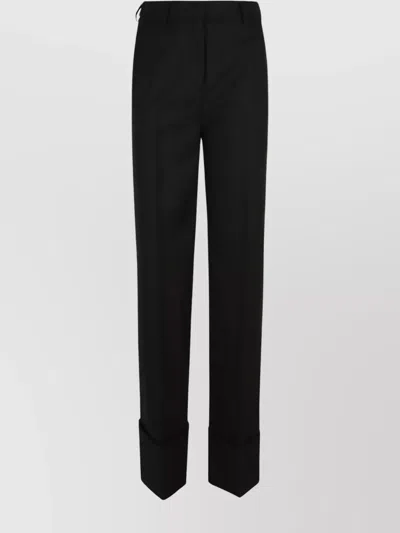 VALENTINO PURE WOOL TAILORED TROUSERS