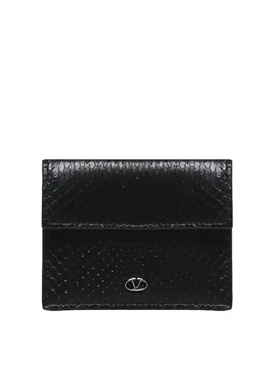 VALENTINO GARAVANI PYTHON WALLET