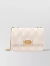 Valentino Quilted Chain Strap Medium Shoulder Bag In Pink