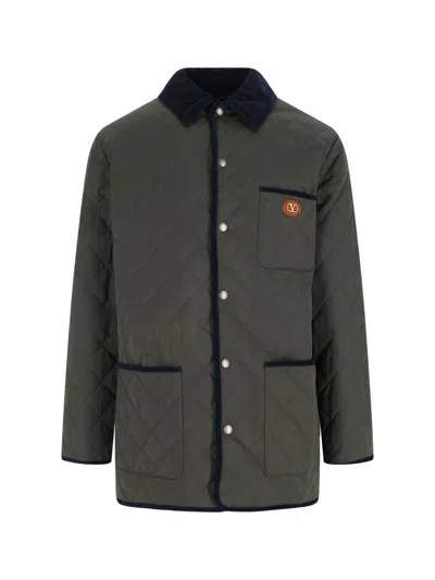 VALENTINO QUILTED JACKET VLOGO