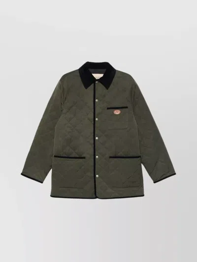 Valentino Quilted Jacket With Three Patch Pockets