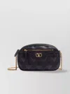 Valentino Quilted Leather Camera Bag With Chain Strap