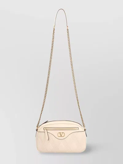 Valentino Garavani Quilted Leather Chain Shoulder Bag