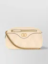 Valentino Quilted Leather Crossbody Bag With Chain Strap