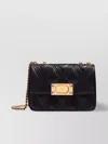Valentino Quilted Leather Shoulder Bag With Chain Strap