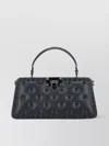 Valentino Quilted Rockstud Top Handle Satchel Bag